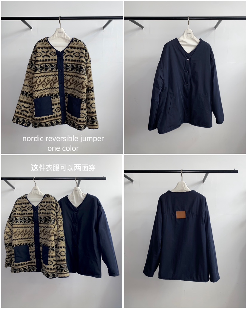 ARBOL東大門㊣直郵女士新品時尚25秋冬職業人氣真品夾克羊毛ARBOL夾克