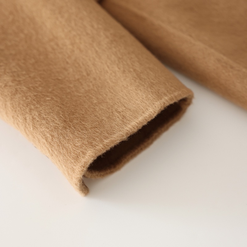 HER東大門㊣實拍女裝新品休閑人氣推薦真品中長款大衣含腰帶HANNA21中長款大衣