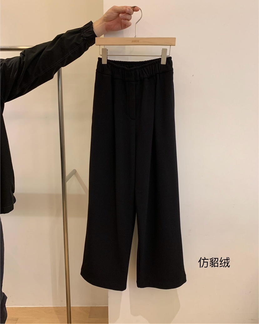 JUEDE東大門㊣代購女裝新款休閑休閑褲加絨JUEDE休閑褲