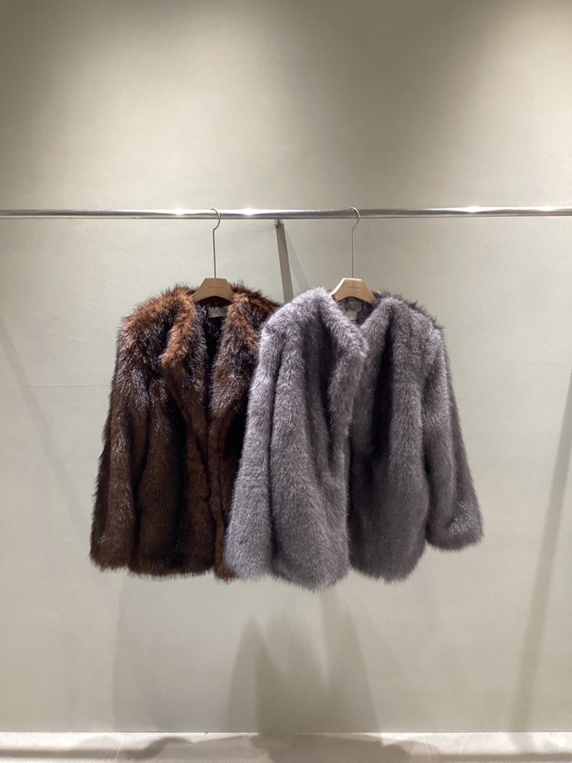 NEAR LEAP-P韓國直郵㊣女裝新款人氣休閑職業推薦短款大衣絨NEAR LEAP短款大衣