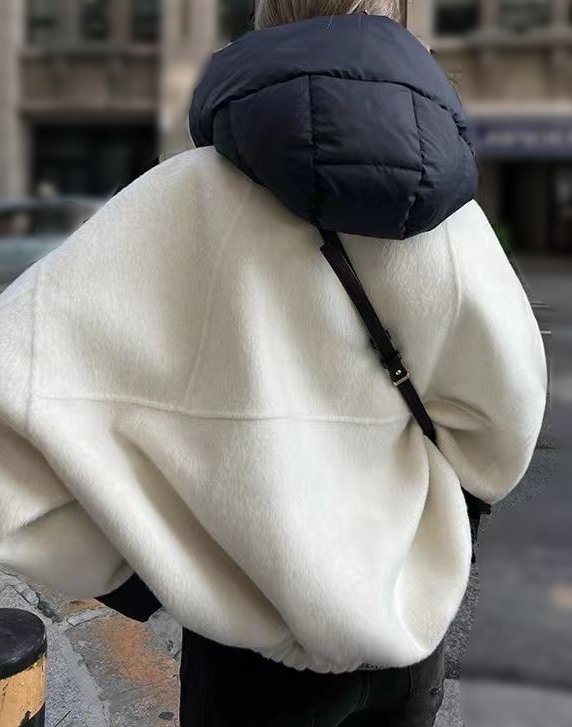 OLA東大門㊣代購女裝新款真品25秋冬人氣職業時尚推薦短款大衣mellor/OLA短款大衣