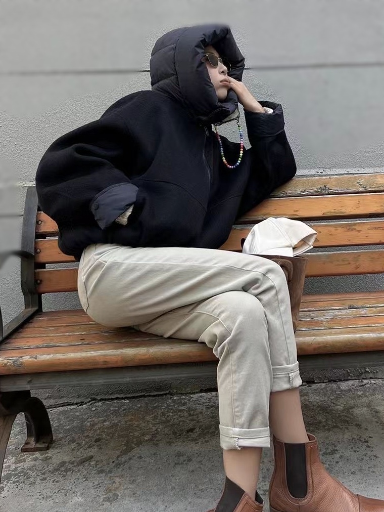 OLA東大門㊣代購女裝新款真品25秋冬人氣職業時尚推薦短款大衣mellor/OLA短款大衣