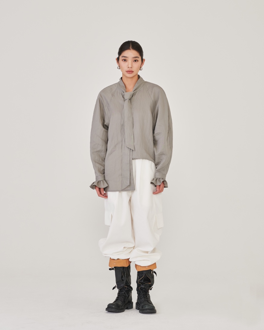 STAGE東大門㊣代購女士新品真品職業時尚休閑推薦襯衫蕾絲衫STAGE襯衫/蕾絲衫