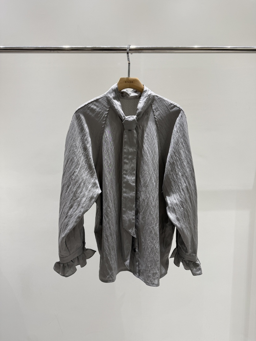 STAGE東大門㊣代購女士新品真品職業時尚休閑推薦襯衫蕾絲衫STAGE襯衫/蕾絲衫圖色2