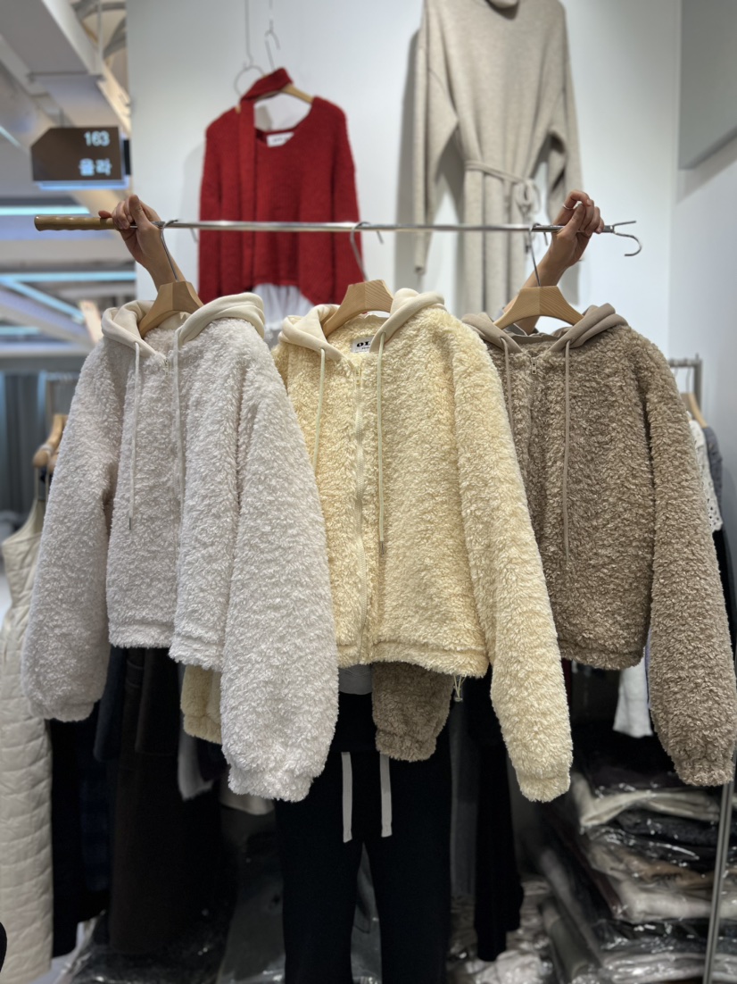 OLA東大門㊣代購女裝新品人氣熱賣職業時尚25秋冬短款大衣拉鏈mellor/OLA短款大衣