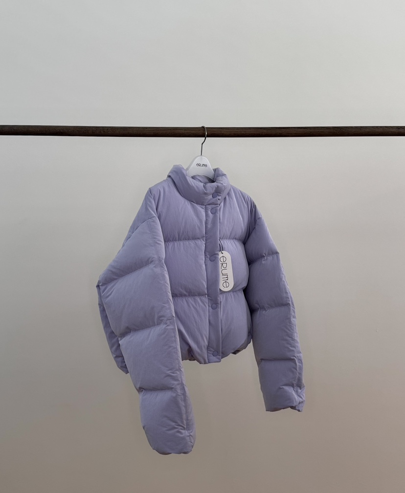 ERUME韓國代購㊣女士新品25秋冬人氣職業休閑真品時尚短款棉服ERUME短款棉服圖色3