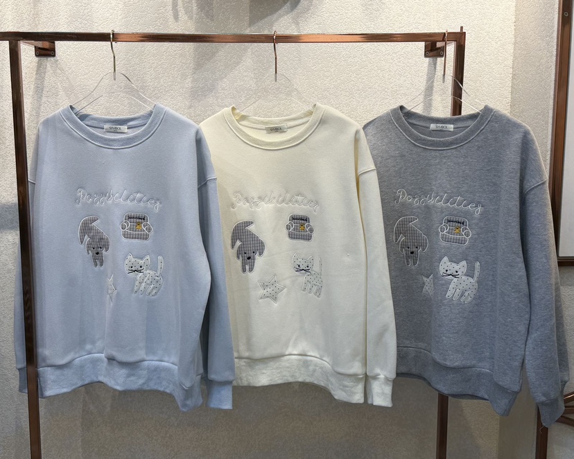 SYMBOL東大門㊣實拍女士新品25秋冬真品職業推薦人氣熱賣衛衣SYMBOL衛衣