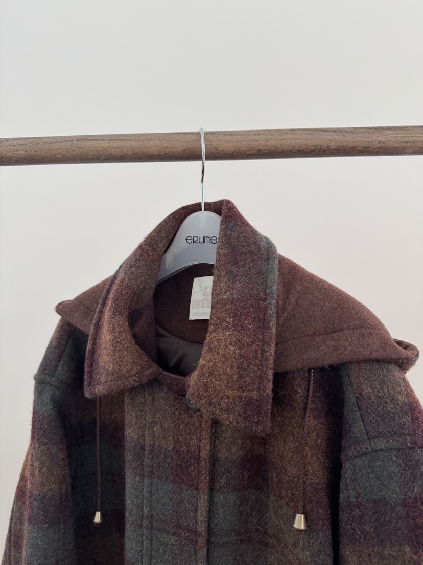 ERUME東大門㊣直郵女士新款推薦熱賣真品休閑時尚中長款大衣ERUME中長款大衣