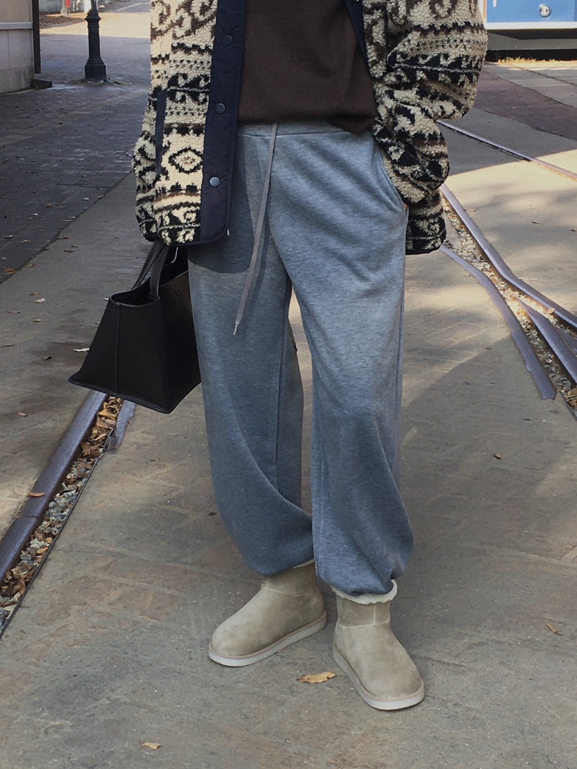 ARBOL韓國代購㊣女士新款真品人氣熱賣休閑時尚休閑褲天鵝絨ARBOL休閑褲