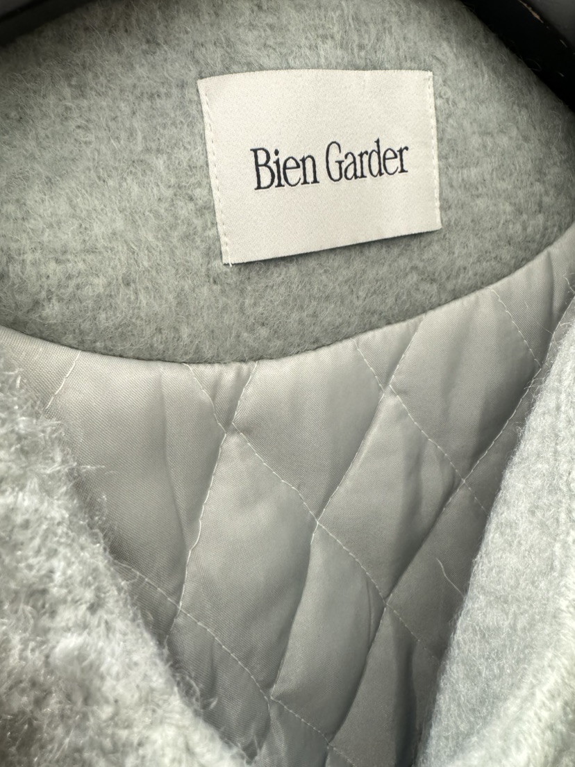 BIEN GARDER韓國直郵㊣女裝新款職業休閑人氣25秋冬夾克羊毛BIEN GARDER夾克
