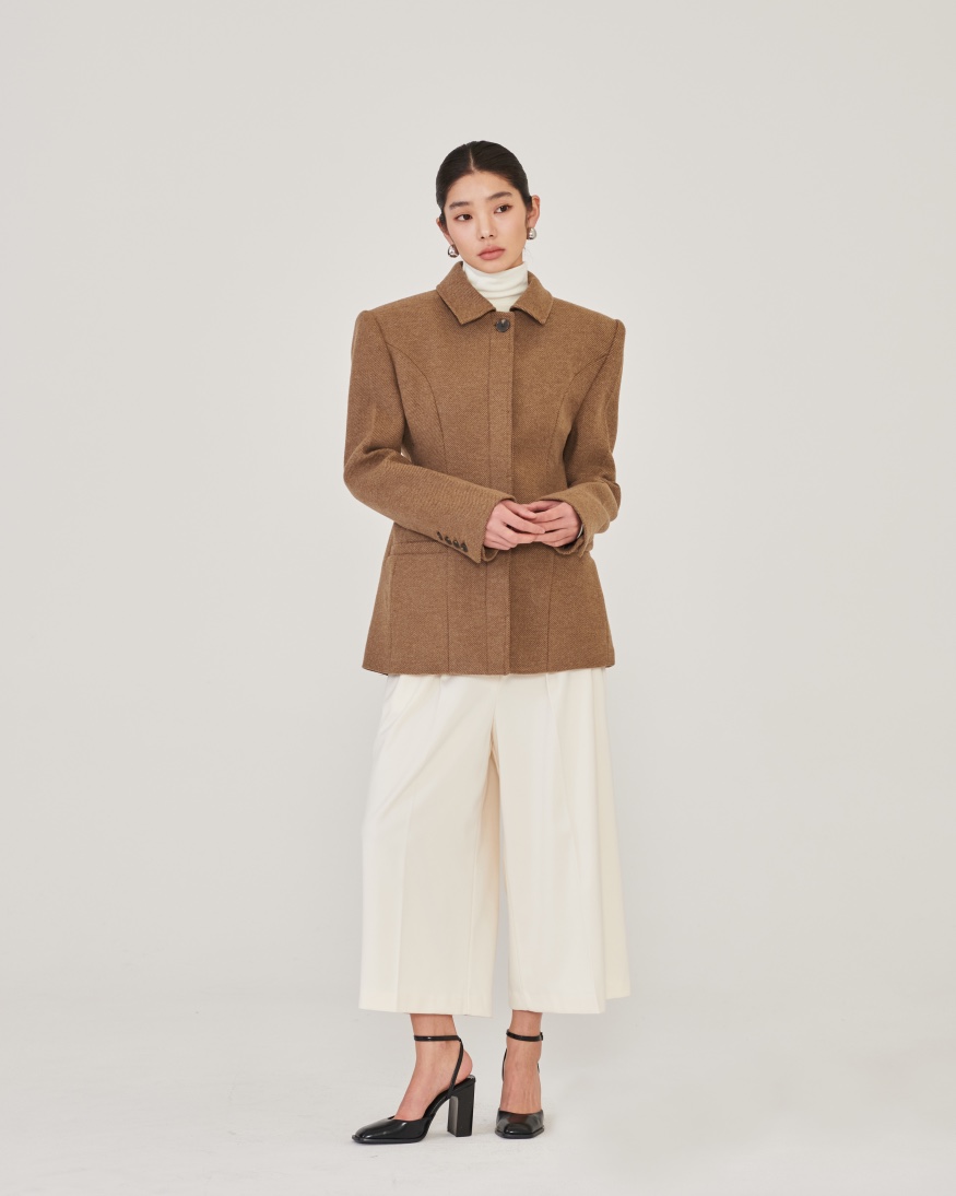 STAGE東大門㊣實拍女士新品時尚25秋冬真品職業熱賣人氣夾克STAGE夾克