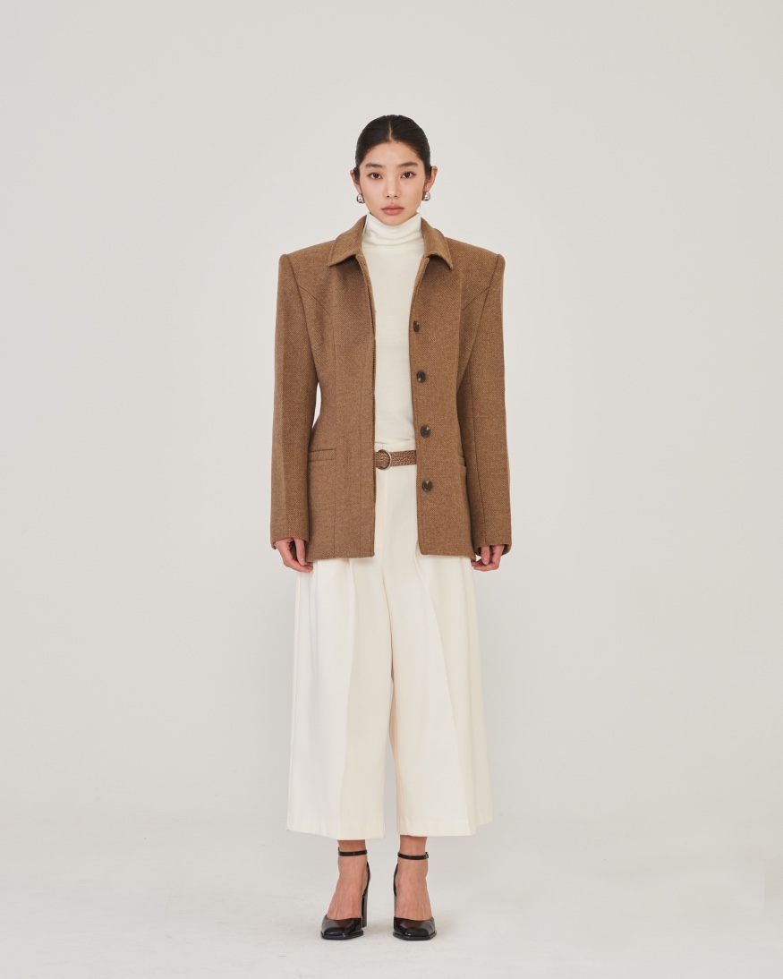 STAGE東大門㊣實拍女士新品時尚25秋冬真品職業熱賣人氣夾克STAGE夾克