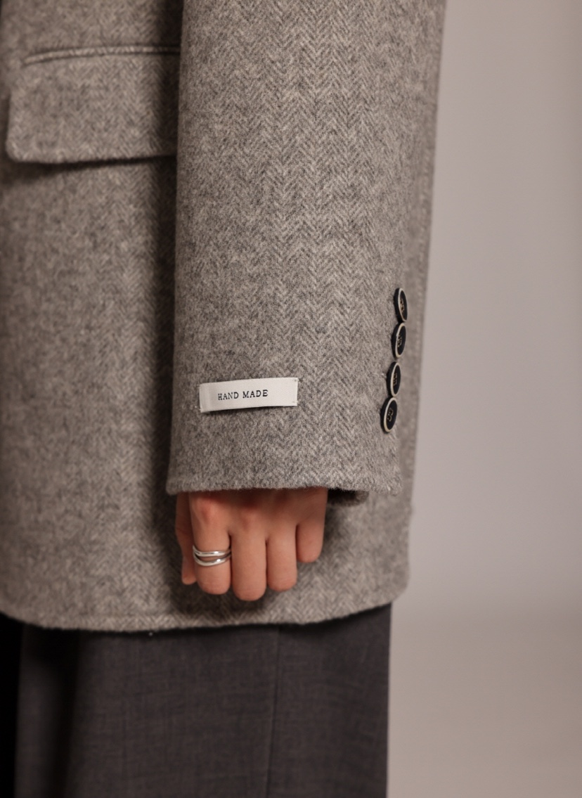 HER韓國直郵㊣女士新品時尚人氣推薦休閑職業真品25秋冬夾克HANNA21夾克