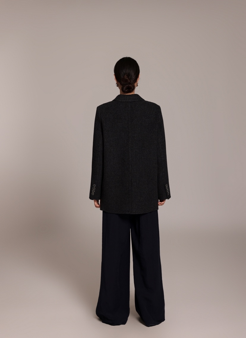 HER韓國直郵㊣女士新品時尚人氣推薦休閑職業真品25秋冬夾克HANNA21夾克