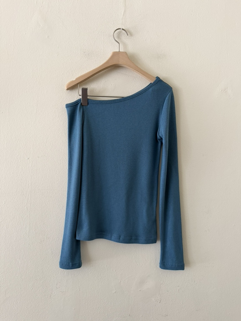 MENG韓國代購㊣女士新品熱賣時尚職業休閑推薦人氣25秋冬長袖T恤MENG長袖T恤