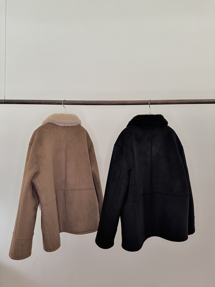 ERUME東大門㊣實拍女士新款推薦時尚真品職業短款大衣羊毛雙面ERUME短款大衣