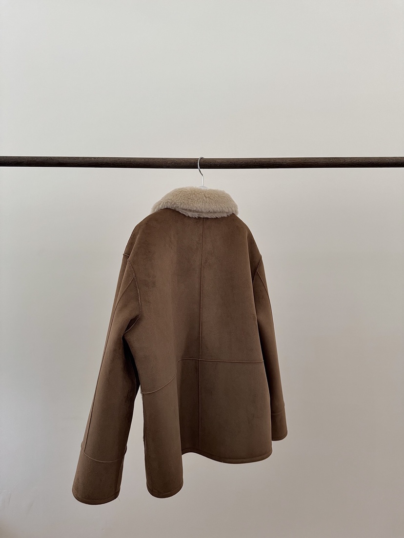 ERUME東大門㊣實拍女士新款推薦時尚真品職業短款大衣羊毛雙面ERUME短款大衣