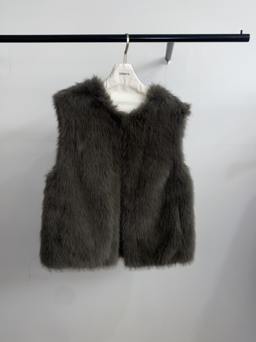 ARBOL東大門㊣直郵女裝新品25秋冬職業時尚休閑真品馬甲柔軟ARBOL馬甲圖色2