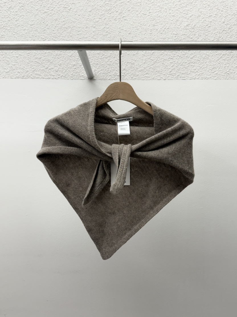 ROMANTICIZE東大門㊣代購女裝新品職業25秋冬推薦人氣圍巾披肩ROMANTICIZE圍巾/披肩圖色1