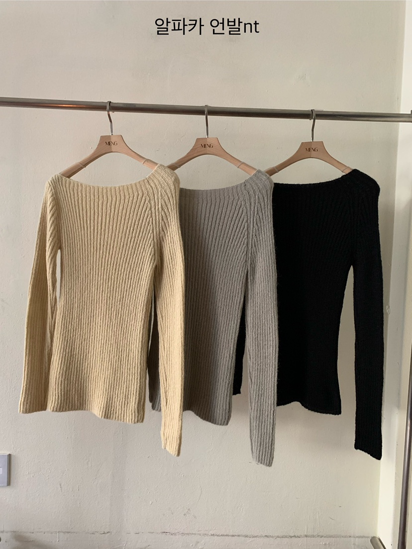 MENG韓國代購㊣女士新款推薦熱賣休閑職業25秋冬針織衫羊駝MENG針織衫