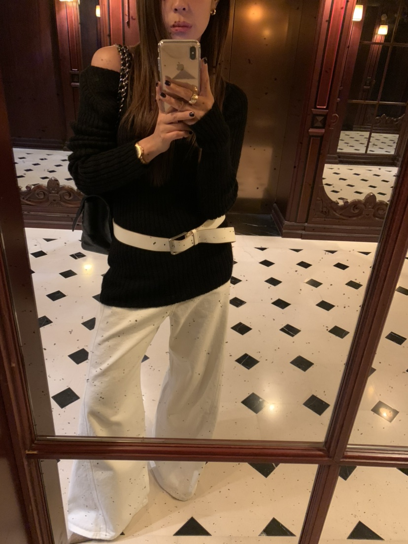 MENG韓國代購㊣女士新款推薦熱賣休閑職業25秋冬針織衫羊駝MENG針織衫