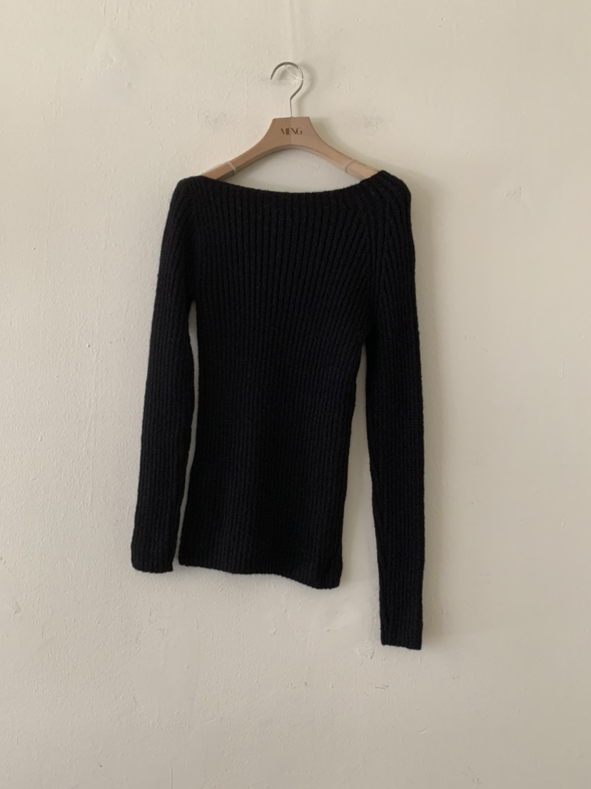 MENG韓國代購㊣女士新款推薦熱賣休閑職業25秋冬針織衫羊駝MENG針織衫圖色2