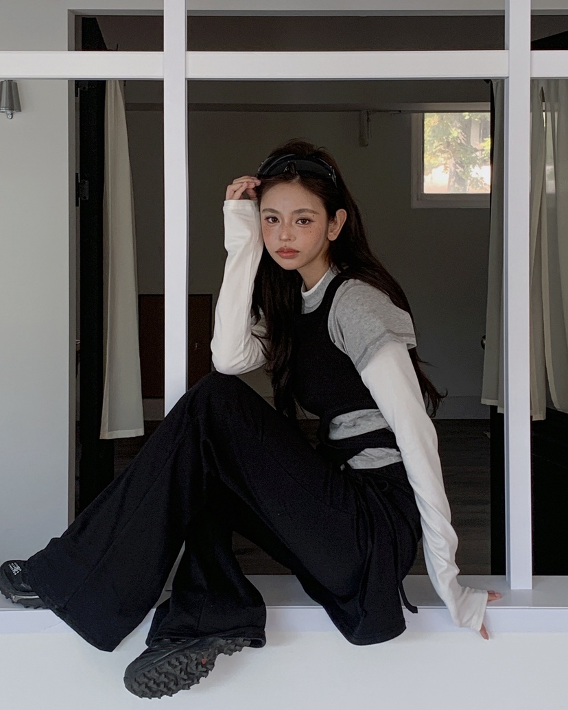 LIVE AID-P東大門㊣實拍女裝新品推薦真品職業25秋冬裙褲套裝LIVE AID-P裙褲