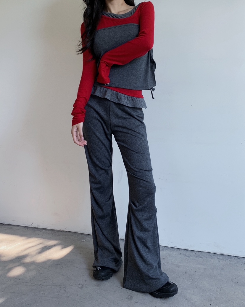 LIVE AID-P東大門㊣實拍女裝新品推薦真品職業25秋冬裙褲套裝LIVE AID-P裙褲