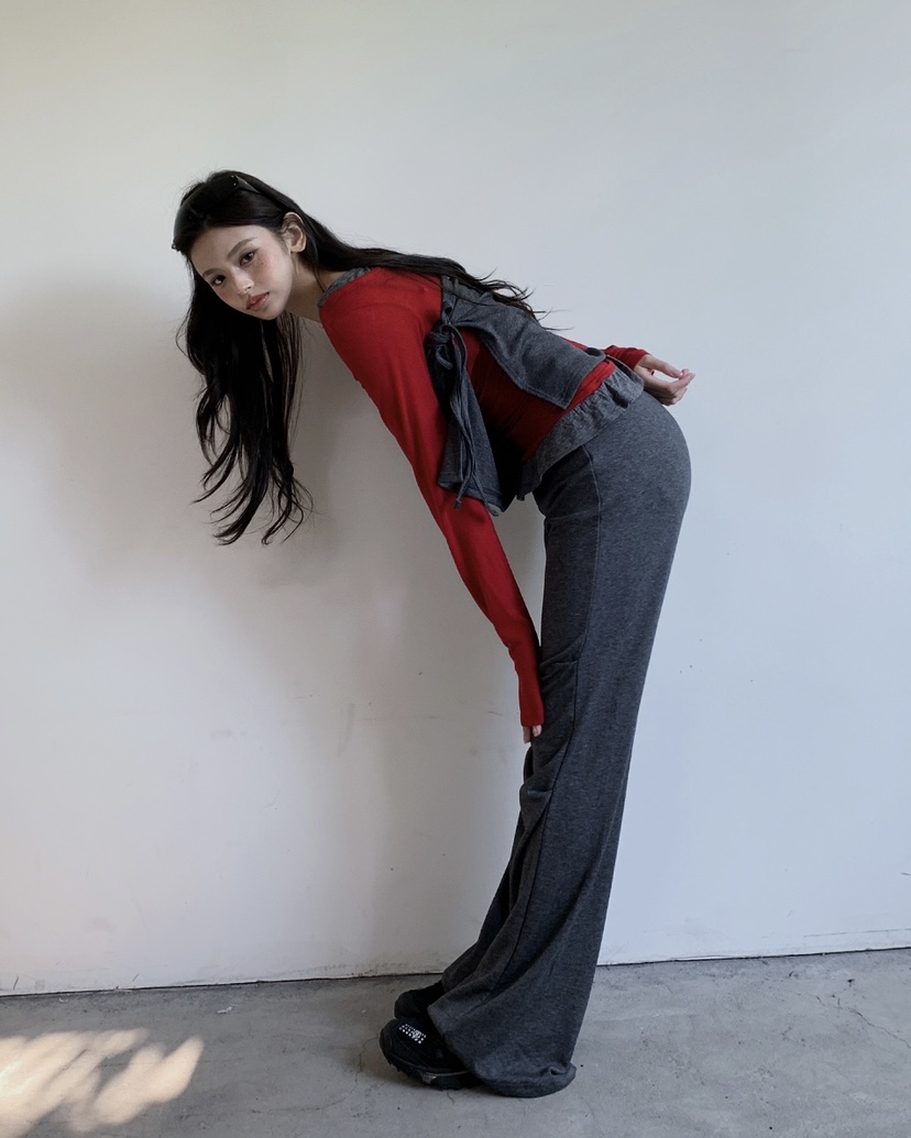 LIVE AID-P東大門㊣實拍女裝新品推薦真品職業25秋冬裙褲套裝LIVE AID-P裙褲