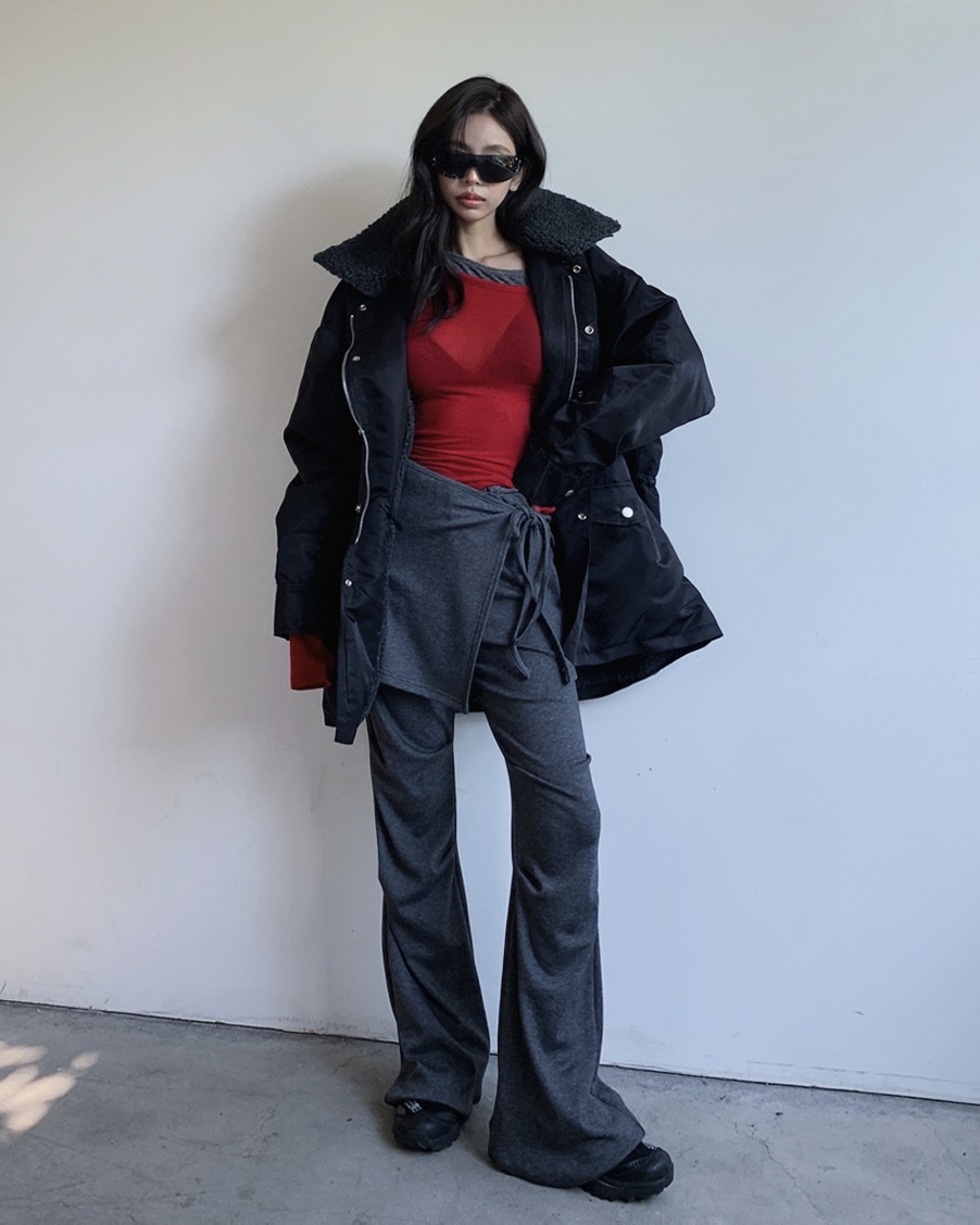 LIVE AID-P東大門㊣實拍女裝新品推薦真品職業25秋冬裙褲套裝LIVE AID-P裙褲