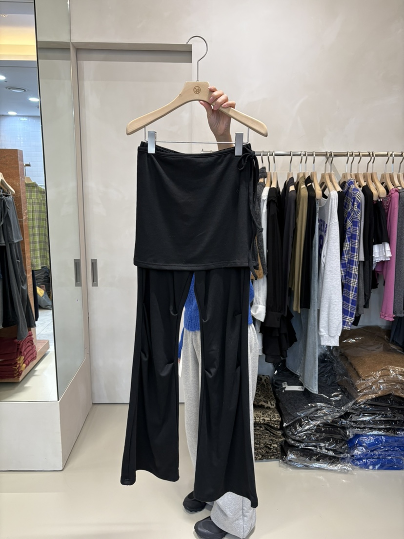 LIVE AID-P東大門㊣實拍女裝新品推薦真品職業25秋冬裙褲套裝LIVE AID-P裙褲圖色2