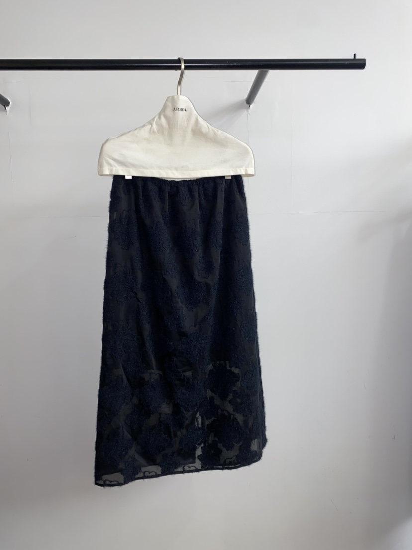 ARBOL東大門㊣代購女士新品25秋冬人氣半身裙中短裙安哥拉羊毛ARBOL半身裙/中短裙圖色1