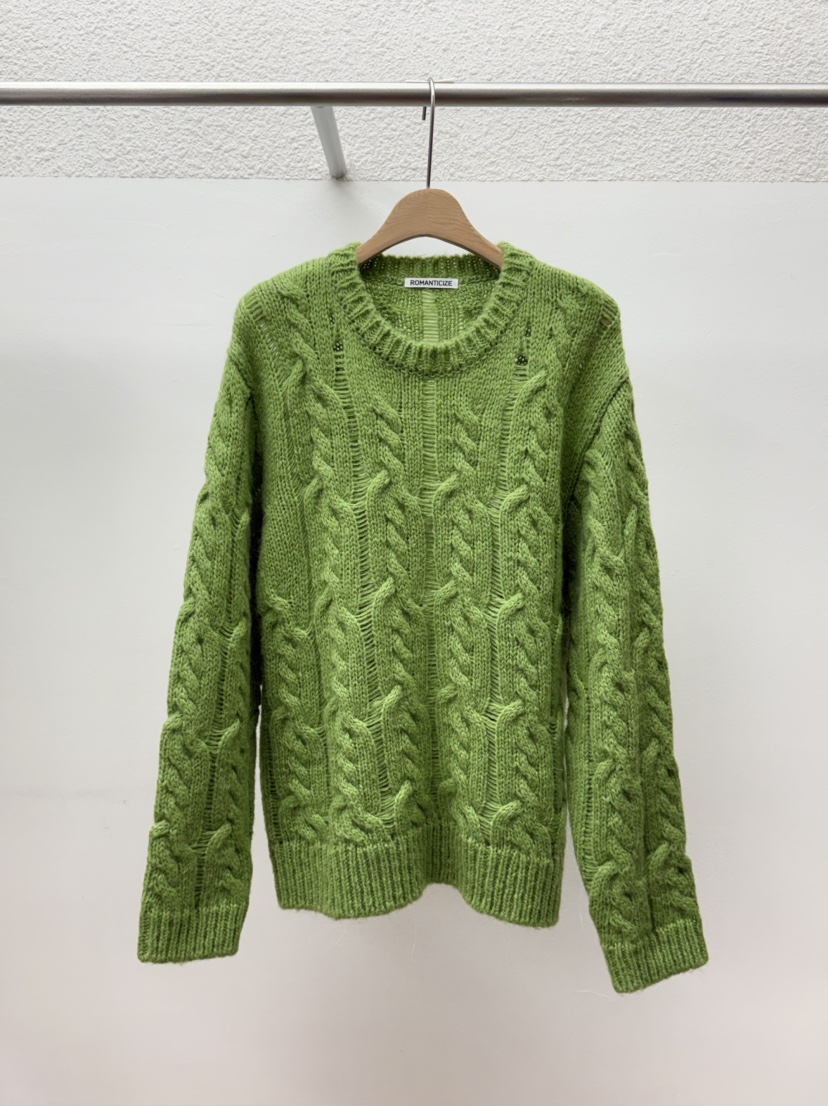 ROMANTICIZE韓國代購㊣女士新品真品25秋冬推薦職業時尚毛衣ROMANTICIZE毛衣圖色2