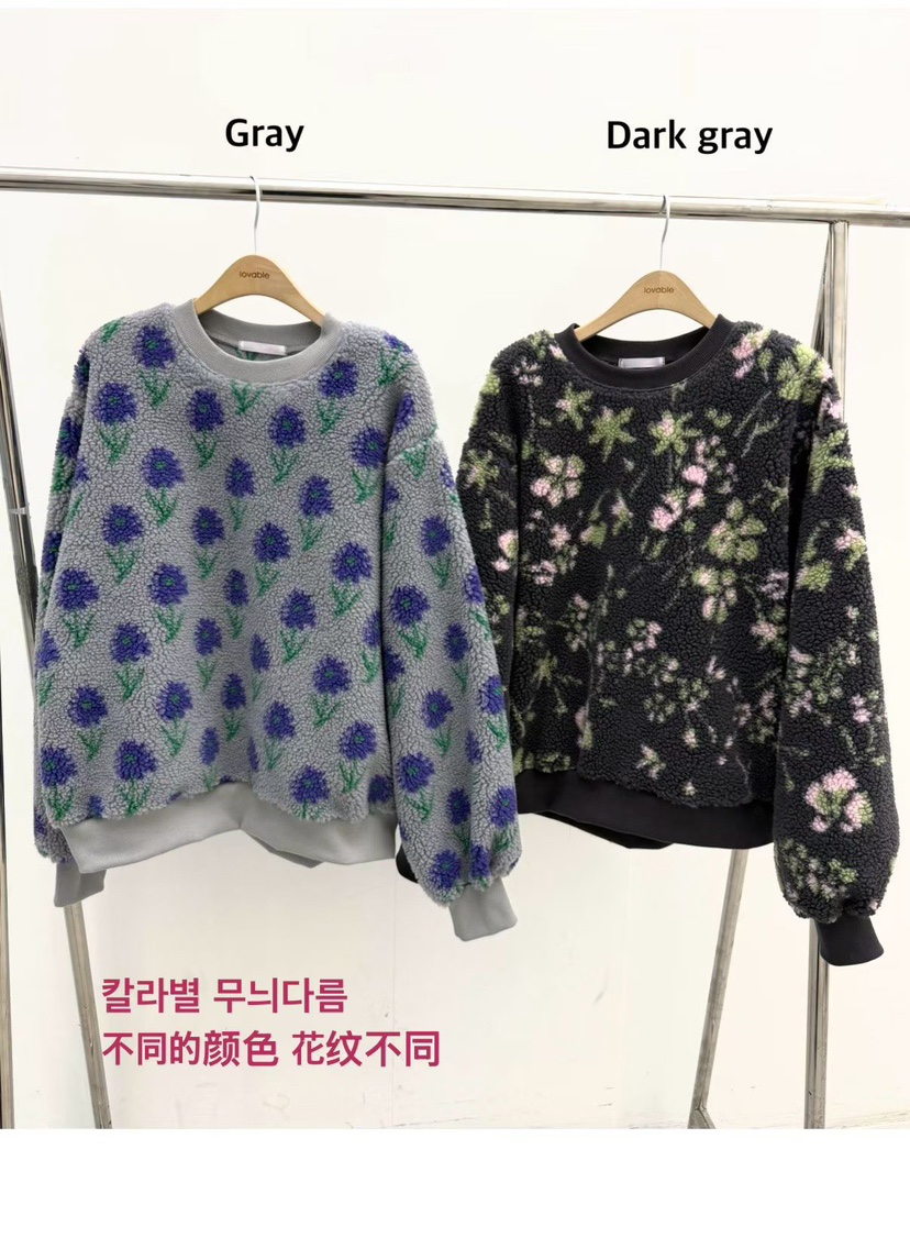 LOVABLE東大門㊣實拍女裝新款推薦25秋冬時尚職業休閑熱賣衛衣LOVABLE衛衣