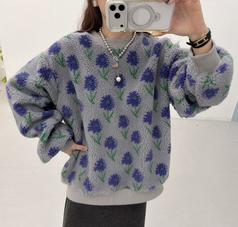 LOVABLE東大門㊣實拍女裝新款推薦25秋冬時尚職業休閑熱賣衛衣LOVABLE衛衣