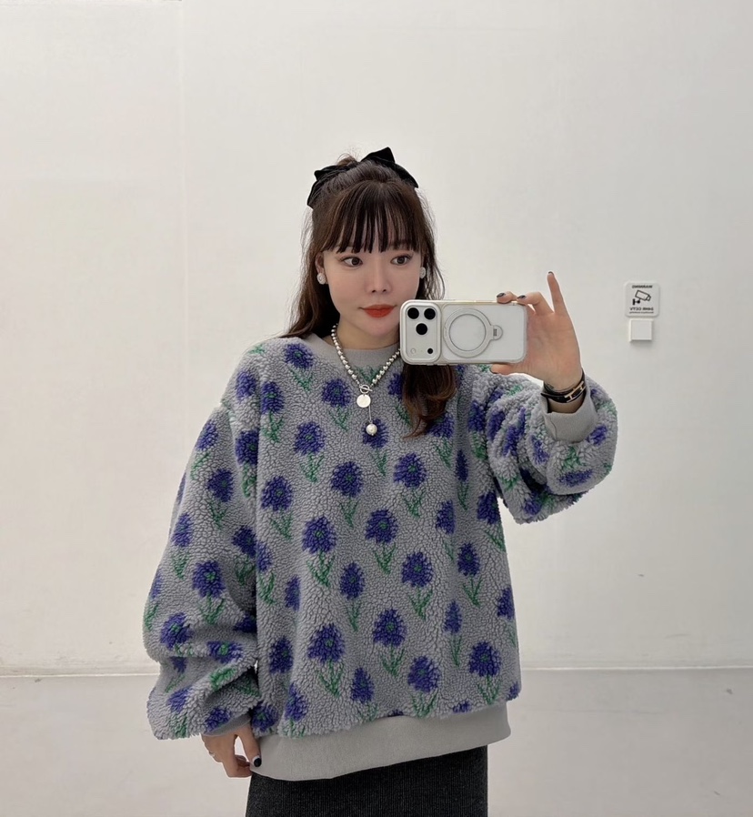 LOVABLE東大門㊣實拍女裝新款推薦25秋冬時尚職業休閑熱賣衛衣LOVABLE衛衣