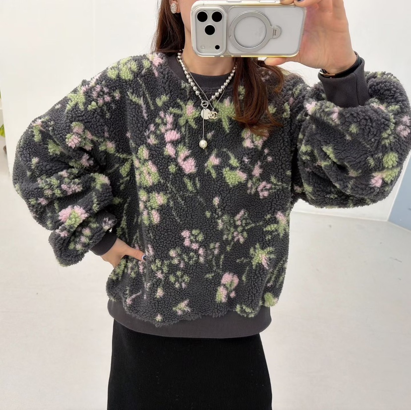 LOVABLE東大門㊣實拍女裝新款推薦25秋冬時尚職業休閑熱賣衛衣LOVABLE衛衣