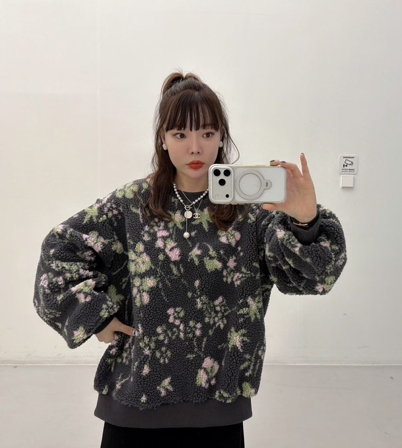 LOVABLE東大門㊣實拍女裝新款推薦25秋冬時尚職業休閑熱賣衛衣LOVABLE衛衣