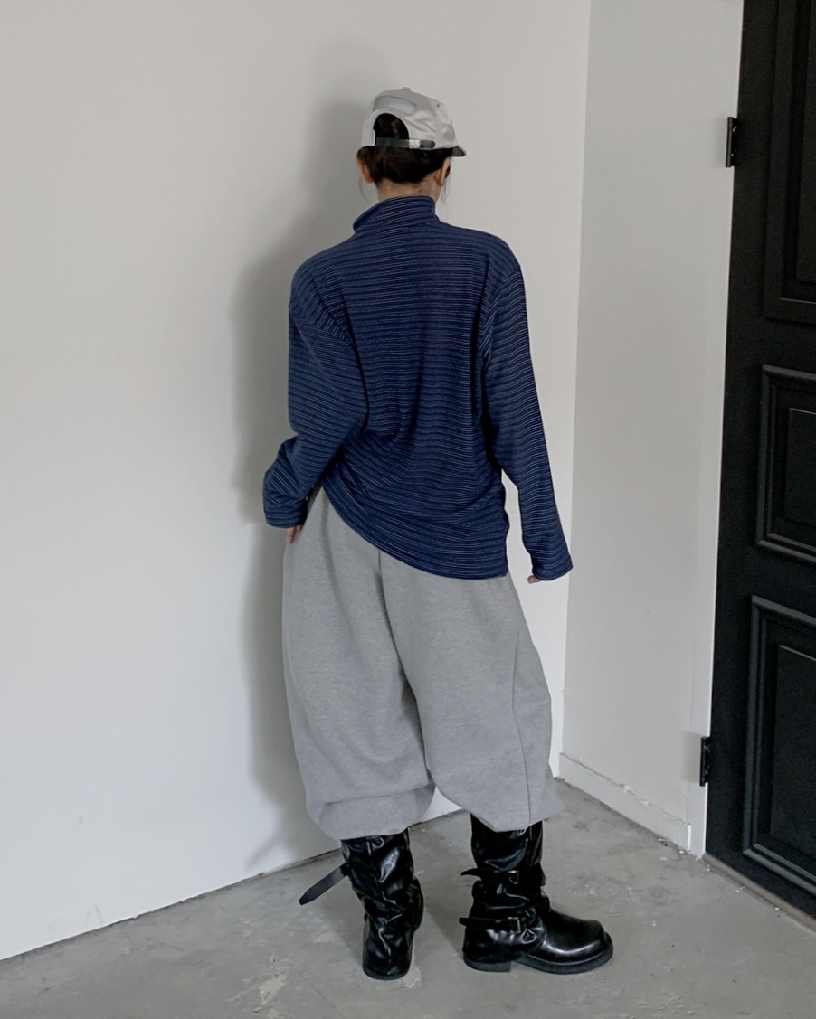 LIVE AID-P東大門㊣代購女裝新品休閑人氣時尚長袖T恤拉鏈LIVE AID-P長袖T恤