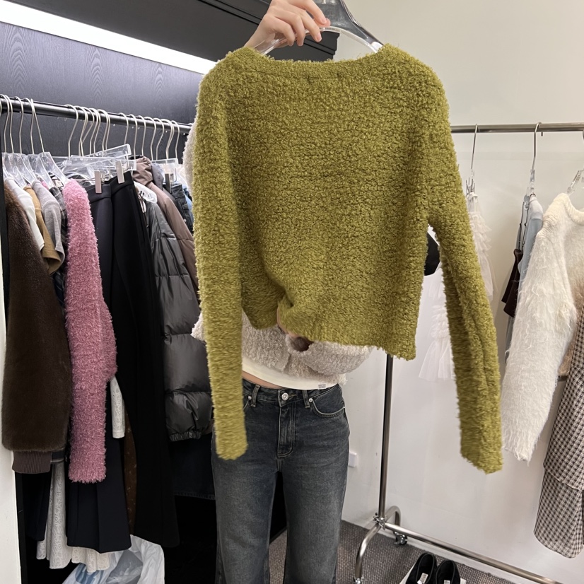 MORE THAN YESTERDAY/LOVE YOU SO MUCH東大門㊣實拍女士新款休閑毛衣LYSM/MORE THAN YESTERDAY毛衣