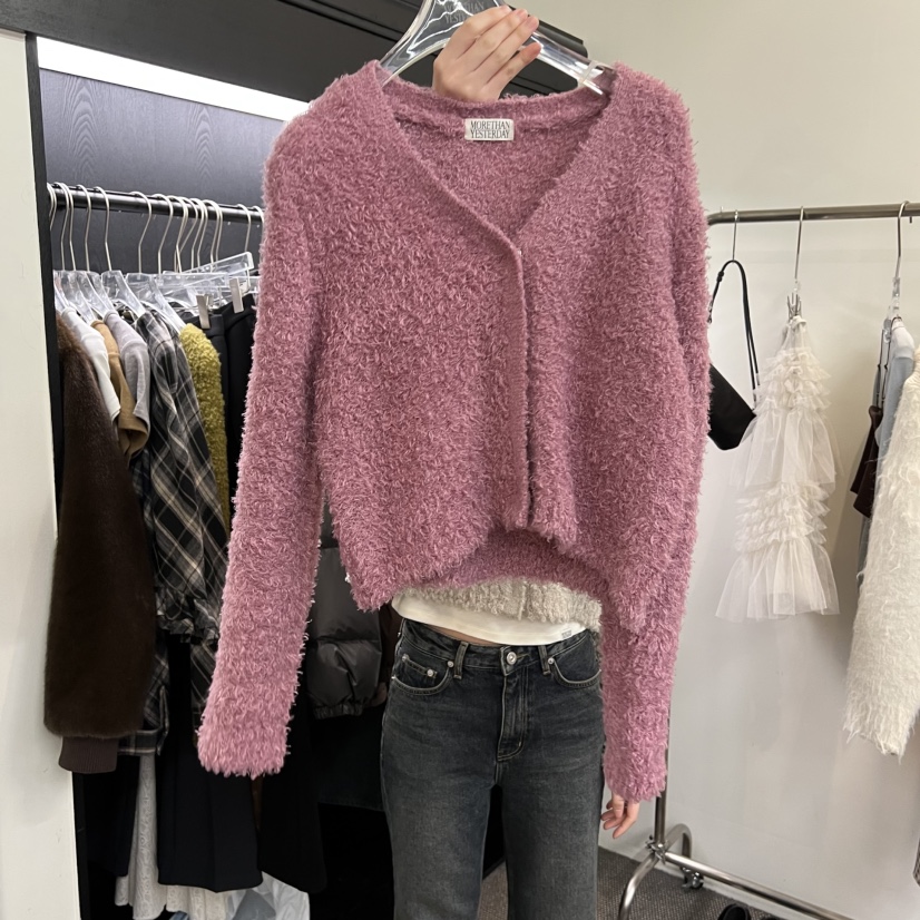 MORE THAN YESTERDAY/LOVE YOU SO MUCH東大門㊣實拍女士新款休閑毛衣LYSM/MORE THAN YESTERDAY毛衣圖色1