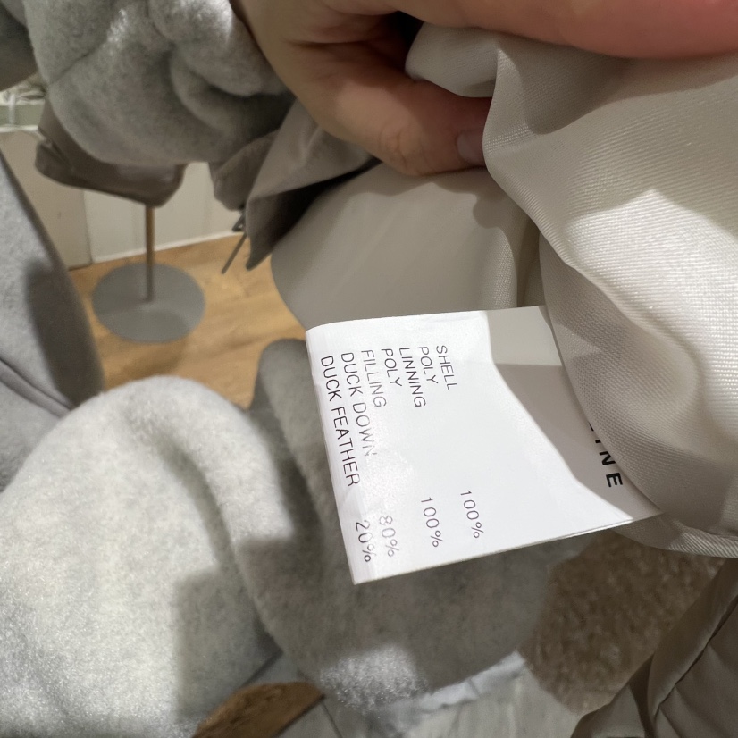 VERVEINE韓國代購㊣女裝新款25秋冬時尚推薦短款羽絨服鴨絨VERVEINE短款羽絨服