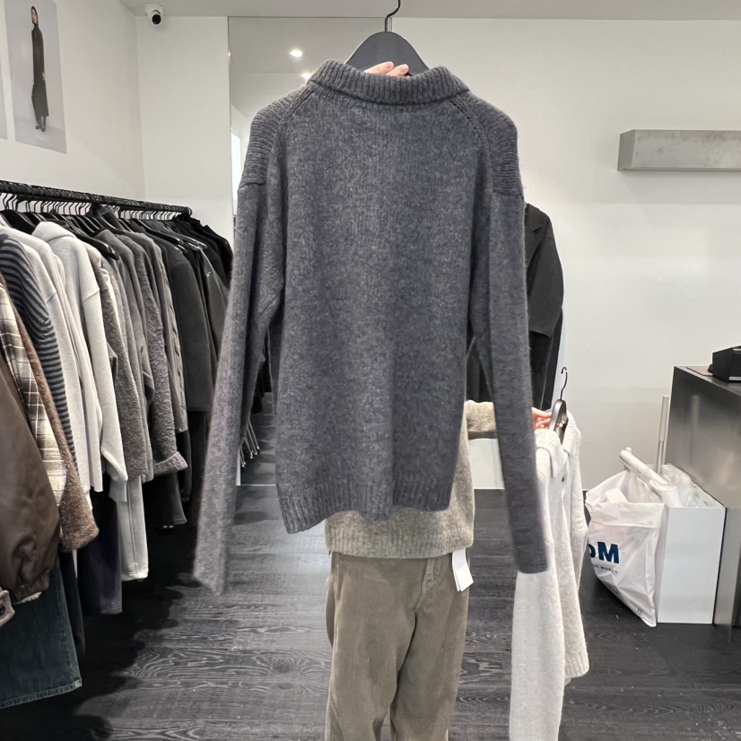 OBJECT東大門㊣實拍女裝新款休閑推薦職業熱賣時尚真品針織衫OBJECT針織衫