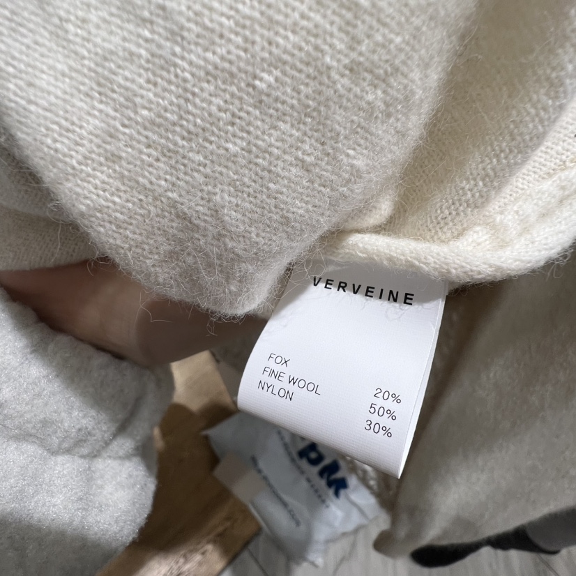 VERVEINE韓國代購㊣女士新款25秋冬熱賣真品推薦休閑針織衫VERVEINE針織衫