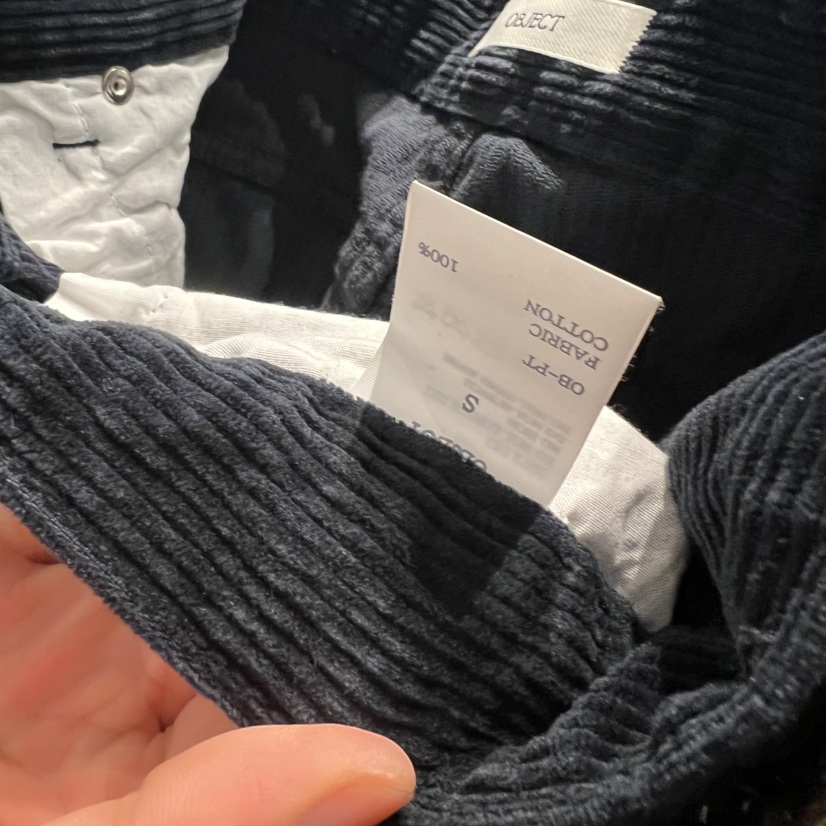 OBJECT韓國代購㊣女士新品職業25秋冬熱賣休閑牛仔褲燈芯絨OBJECT牛仔褲