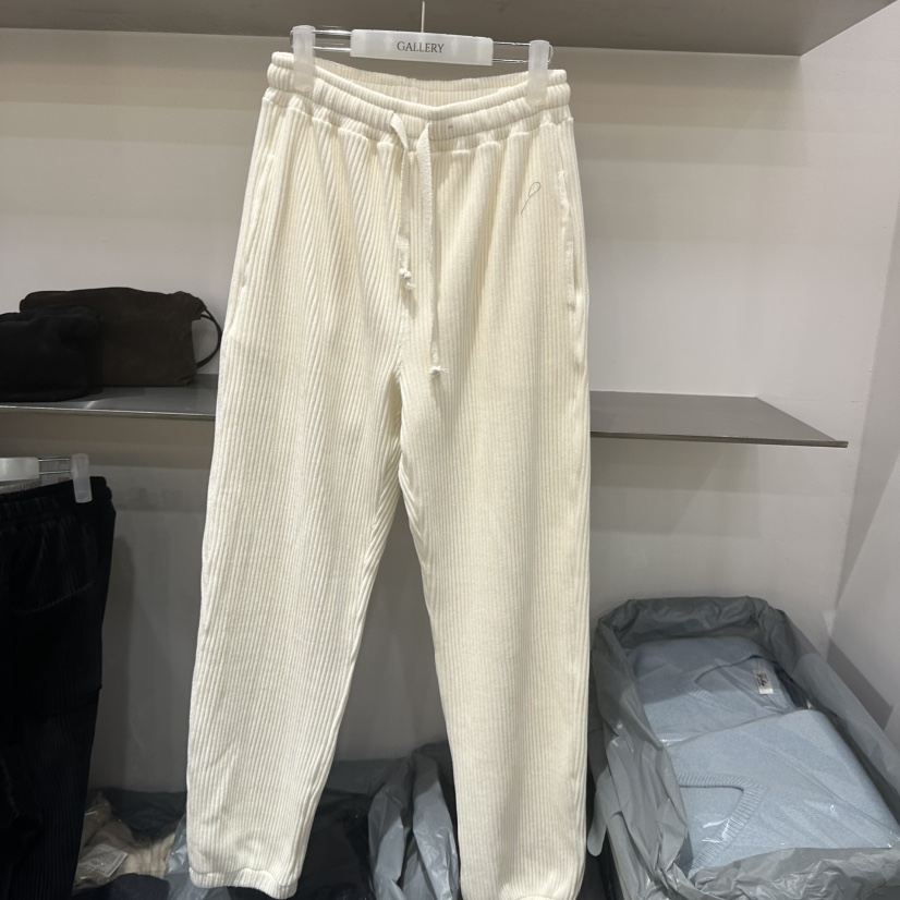 GALLERY-P東大門㊣直郵女士新品熱賣時尚人氣25秋冬休閑褲條紋GALLERY-P休閑褲圖色1