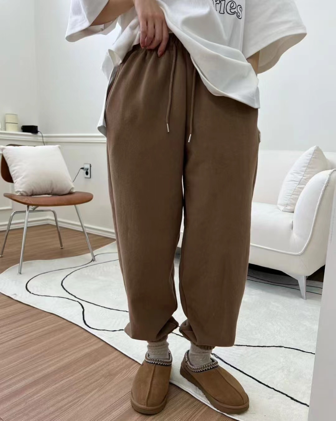 TERROIR韓國直郵㊣女裝新款休閑推薦25秋冬人氣熱賣職業休閑褲TERROIR休閑褲圖色3