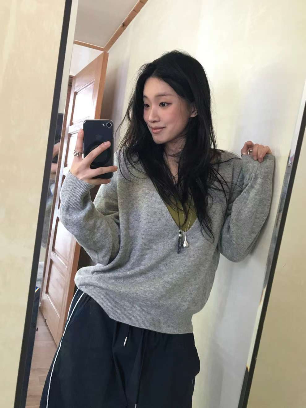 THENEEDS東大門㊣直郵女士新品職業推薦25秋冬時尚真品針織衫THENEEDS針織衫