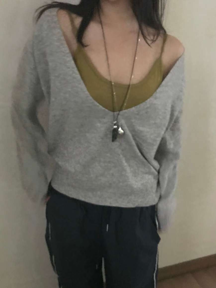 THENEEDS東大門㊣直郵女士新品職業推薦25秋冬時尚真品針織衫THENEEDS針織衫圖色3