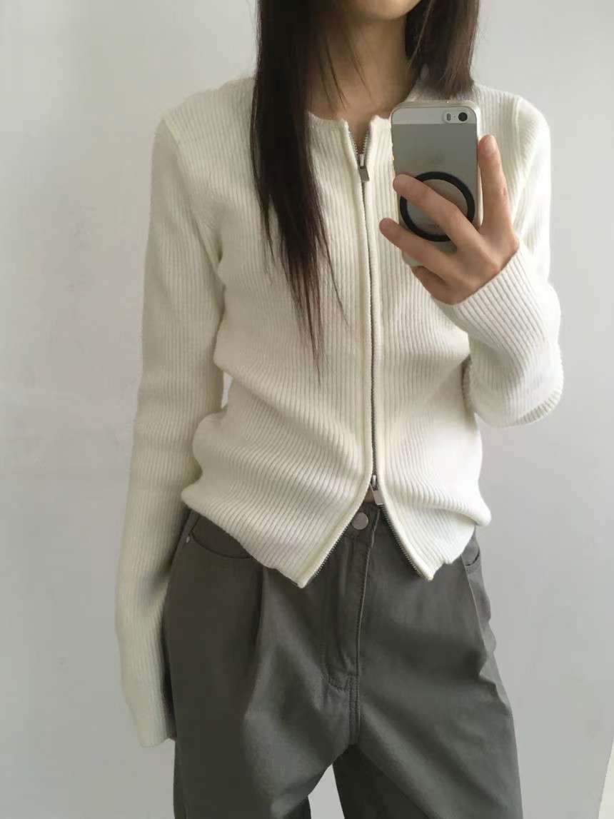 THENEEDS韓國代購㊣女裝新款職業25秋冬時尚熱賣針織衫羊毛THENEEDS針織衫圖色1